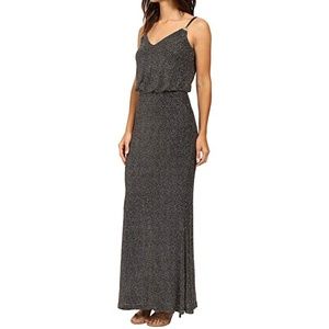 Calvin Klein Novelty Jersey Gown